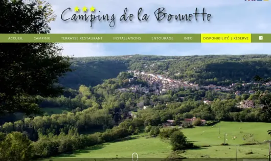 CAMPING DE LA BONNETTE
