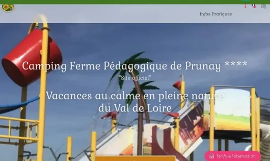 CAMPING FERME PEDAGOGIQUE DE PRUNAY
