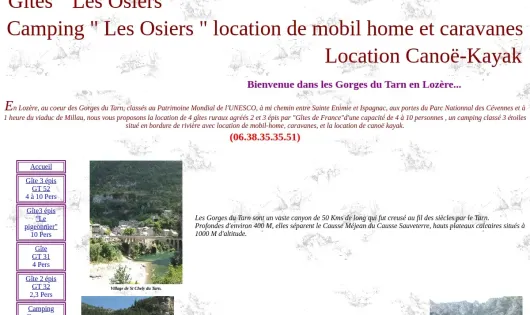 CAMPING LES OSIERS