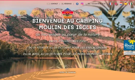 CAMPING MOULIN DES ISCLES