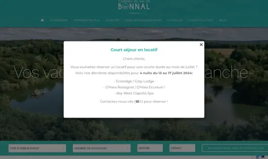 CAMPING DU VAL DE BONNAL