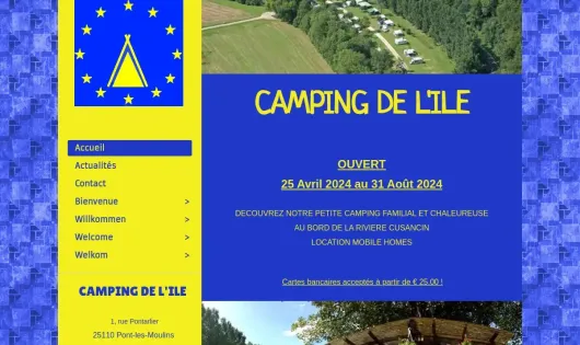 CAMPING DE L'ÎLE
