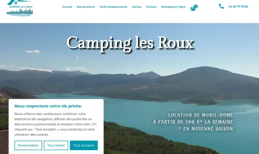 CAMPING LES ROUX