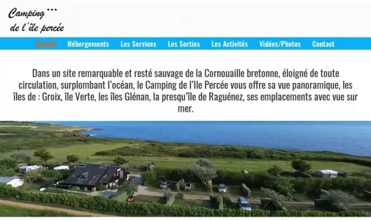 CAMPING DE L'ÎLE PERCÉE