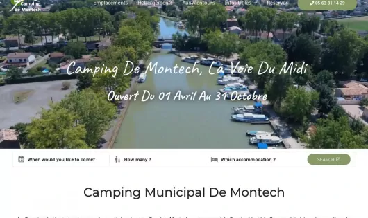 CAMPING MUNICIPAL DE MONTECH
