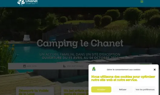 CAMPING DOMAINE LE CHANET