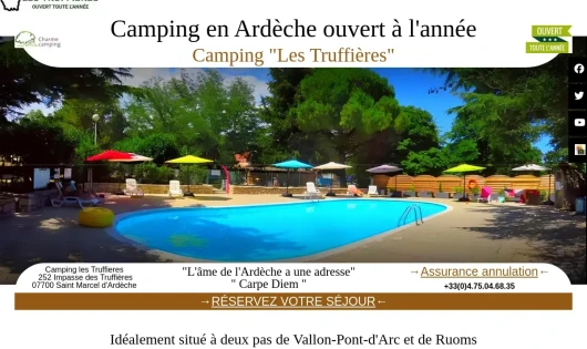 CAMPING LES TRUFFIERES