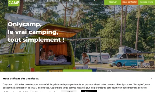 CAMPING LA CONFLUENCE - ONLYCAMP