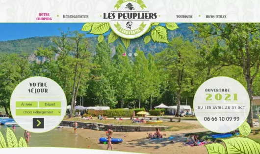 CAMPING LES PEUPLIERS