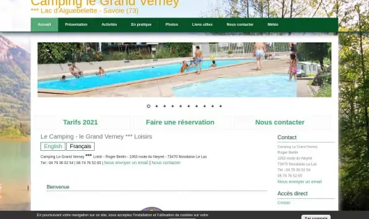 CAMPING LE GRAND VERNEY