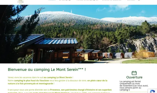 CAMPING LE MONT SEREIN