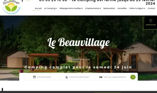 CAMPING LE BEAUVILLAGE