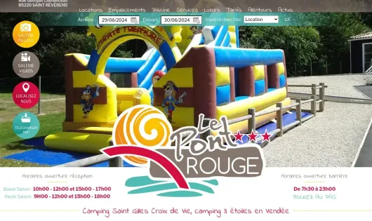 CAMPING LE PONT ROUGE
