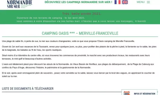 CAMPING L'OASIS