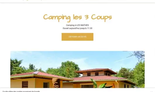 CAMPING LES 3 COUPS