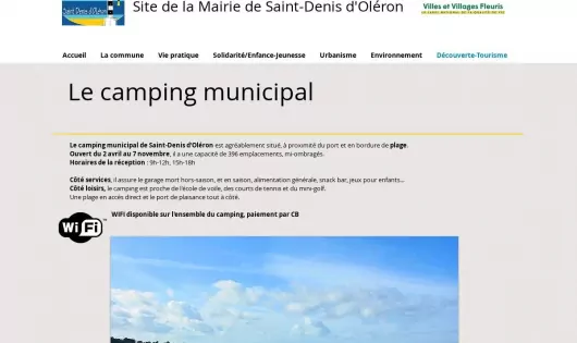 CAMPING MUNICIPAL DE SAINT-DENIS D'OLÉRON