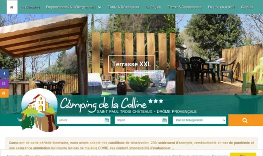 CAMPING DE LA COLLINE