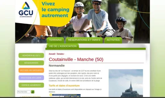 CAMPING GCU AGON COUTAINVILLE