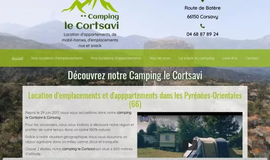 CAMPING LE CORTSAVI