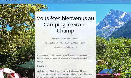 CAMPING LE GRAND CHAMP