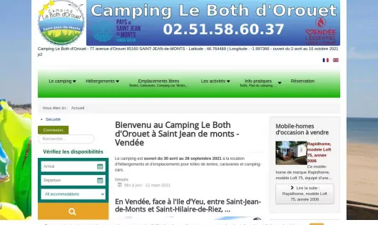 CAMPING LE BOTH D'OROUËT