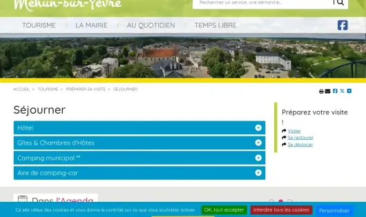 CAMPING MUNICIPAL DE MEHUN SUR YÈVRE