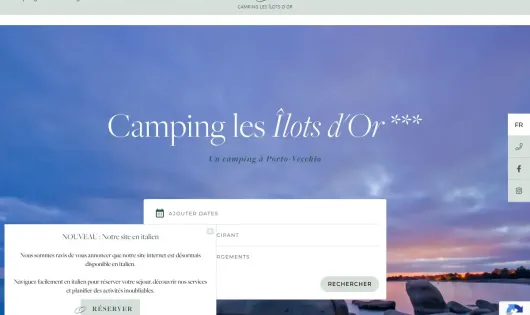 CAMPING LES ÎLOTS D'OR